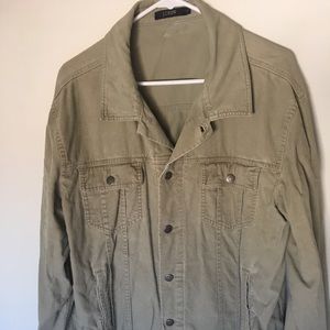 J crew corduroy trucker L